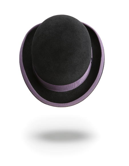 Chapeau Melon noir
