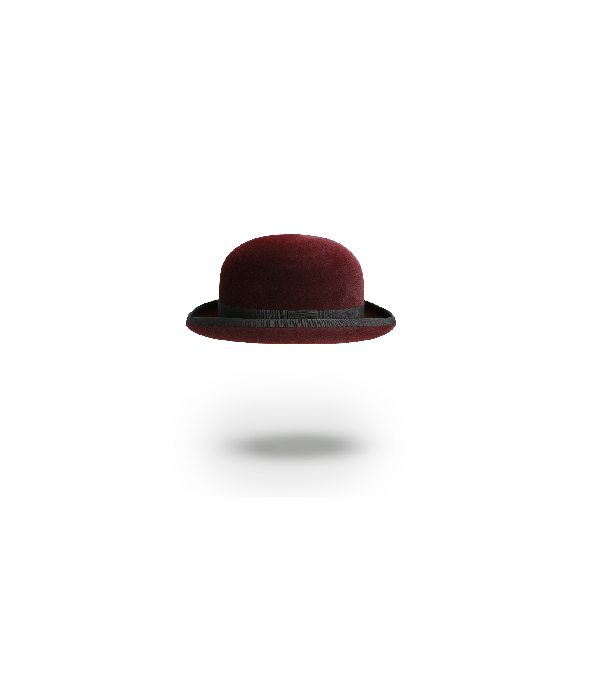 Chapeau Melon bordeaux