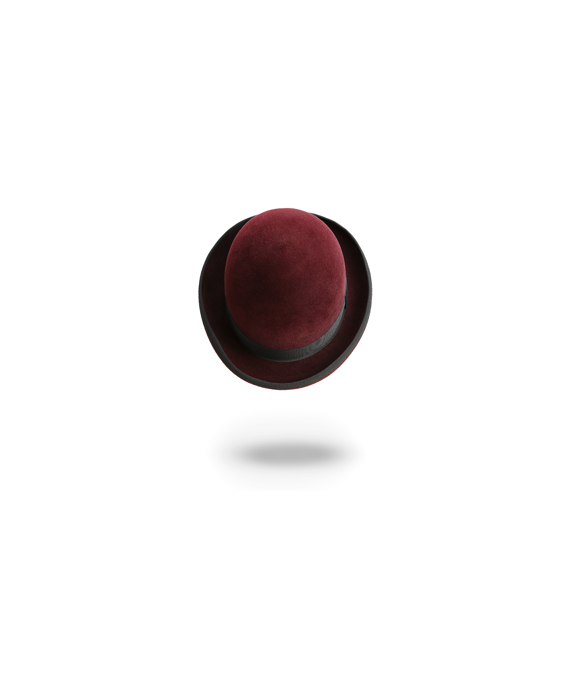 Chapeau Melon bordeaux