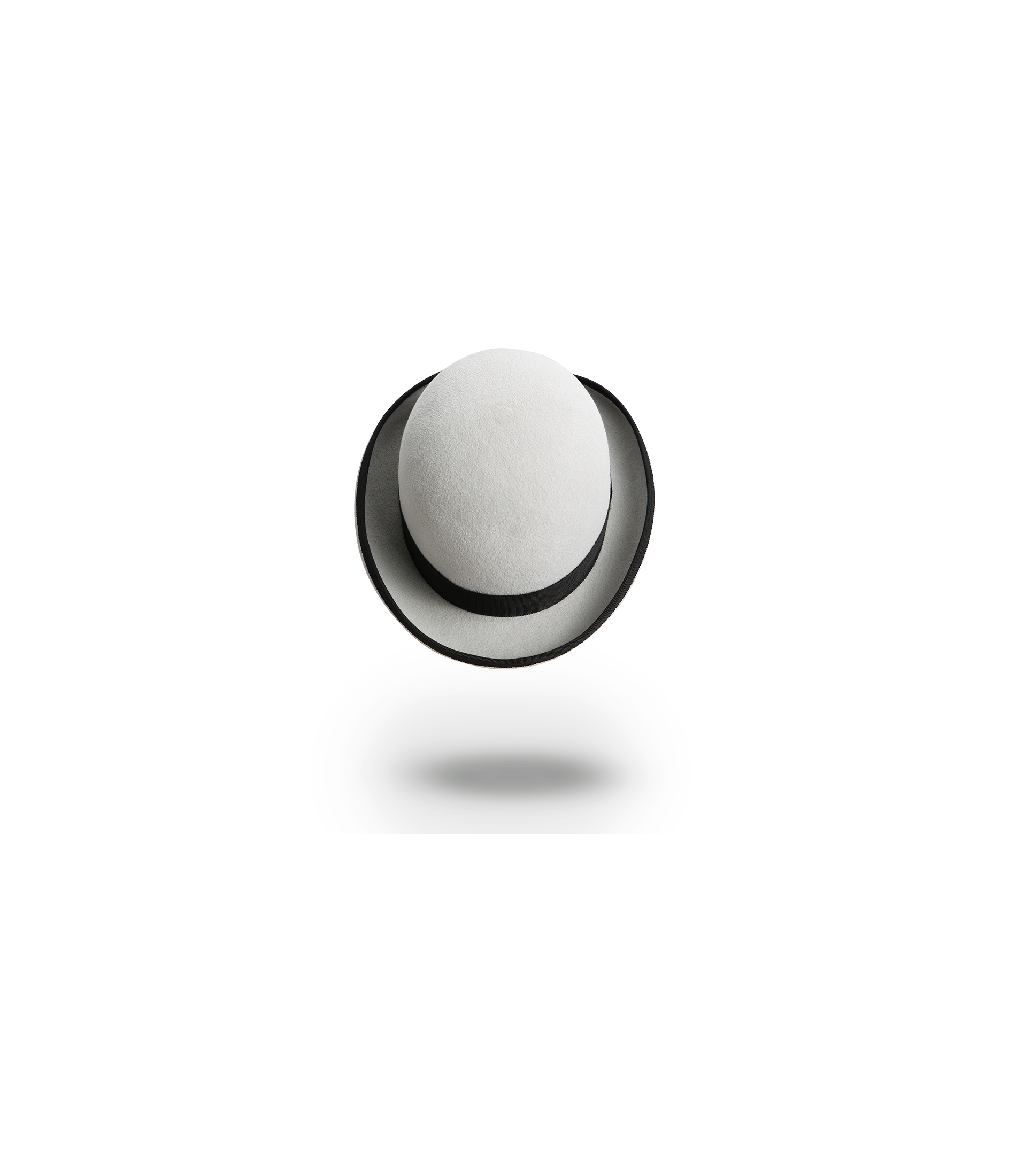 Chapeau Melon gris clair