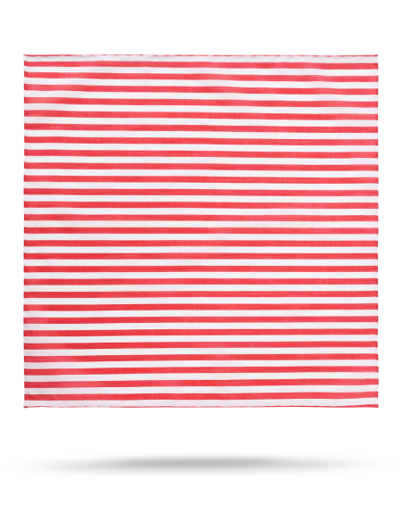 Pochette rouge et blanche