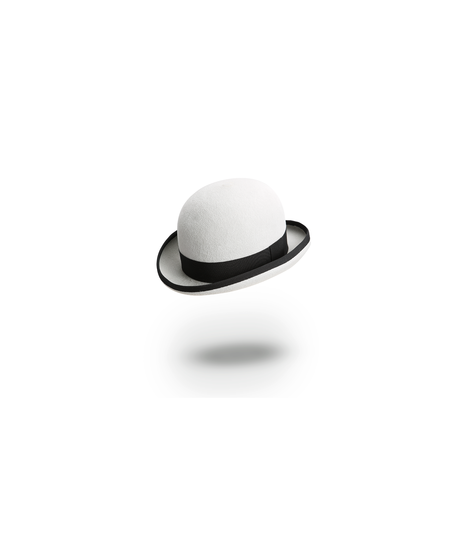 Chapeau Melon gris clair