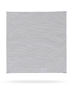 Pochette blanche à fines rayures noires 2