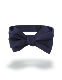 Noeud papillon taffetas bleu marine