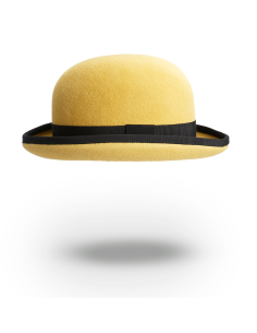 Chapeau Melon jaune 2